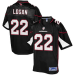 TJ Logan Arizona Cardinals NFL Pro Line Alternate Player Jersey Black NFL Jersey - 1