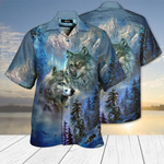 Wolf Couple Hawaiian Shirt  Unisex  Adult  HW4640 - 1