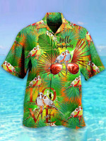 Parrot Hello Summer Hawaiian Shirt  Unisex  Adult  HW4070 - 1