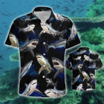 Shark Wave Water Hawaiian Shirt  Unisex  Adult  HW5379 - 1