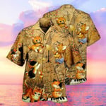 Gift For Cat Lover Music And Kitties Hawaiian Shirt  Unisex  Adult  HW2780 - 1