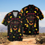 Cinco De Mayo Tacos Black Hawaiian Shirt  Unisex  Adult  HW3859 - 1