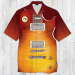 Electric Guitar Les Paul Hawaiian Shirt  Unisex  Adult  HW3010 - 1