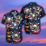 USA Eagle Patriotism Hawaiian Shirt  Unisex  Adult  HW3587 - 1