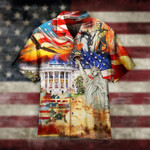 America Historical Proud Independence Day Hawaiian Shirt  Unisex  Adult  HW4512 - 1