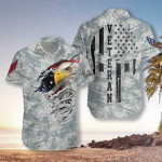 Veteran Proud US Airforce Unisex Hawaiian Shirt  Unisex  Adult  HW2593 - 1