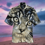 Diamond 3D Cat Hawaiian Shirt  Unisex  Adult  HW3762 - 1