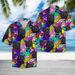 Black Cat Pop Art Hawaiian Shirt  Unisex  Adult  HW5396 - 1