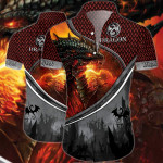 Magic Fire Dragon Hawaiian Shirt  Unisex  Adult  HW2717 - 1