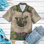 Sloth Mandala Hawaiian Shirt  Unisex  Adult  HW1232 - 1