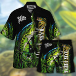 Bass Fishing Hawaiian Shirt Set  Unisex  HS1059 - 1