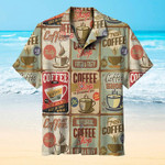 Coffee Hawaiian Shirt  Unisex  Adult  HW5790 - 1