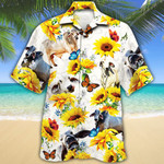Brahman Cattle Shirt Brahman Cow Hawaii Shirt White BRAHMAN CATTLE LOVERS HAWAIIAN SHIRT 632555 - 1
