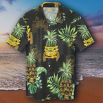 Jeep Pineapple Hawaiian Shirt Mens Tropical Vintage Jeep Hawaiian Shirt Gift For Dad - 1