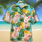 Pig Lovers Pineapple Hawaiian Shirt - 1
