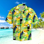 Parrots Hibiscus Tropical Hawaii Shirt - 1