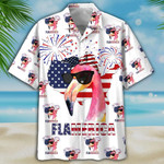 Flamingo Independence Hawaiian Shirt 1 - 1