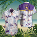 LSU Tigers Hawaiian Shirt Mens Beach Shirts Gifts For Football Lovers - 1