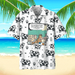 Cow Hawaiian Beach Shirt 1 - 1