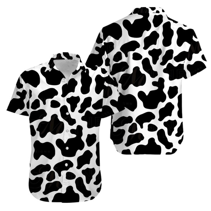 Cow Pattern Aloha Hawaiian Shirts KV - 1