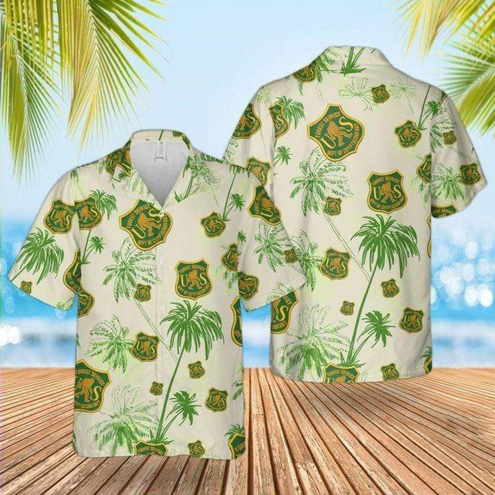 Hawaiian Aloha Shirts US Forest Service Bigfoot - 1