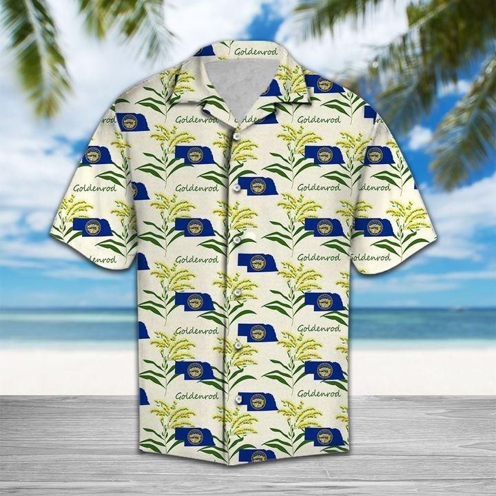 Nebraska Goldenrod Hawaiian Shirt  Unisex  Adult  HW1616 - 1