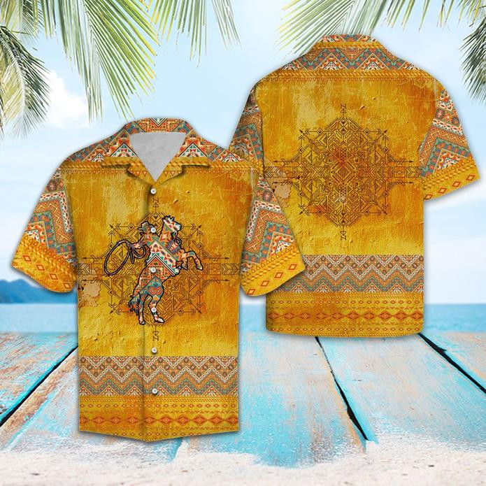 Rodeo Vintage Hawaiian Shirt  Unisex  Adult  HW5529 - 1