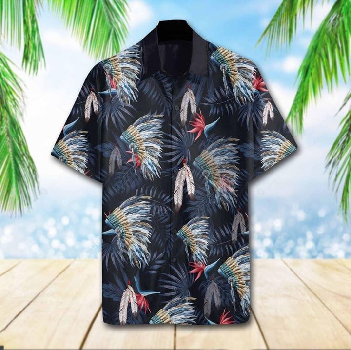 Native Tropical  Hawaiian Shirt  Unisex  Adult  HW1106 - 1
