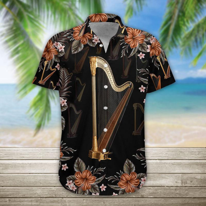 Harp Unisex Hawaiian Shirt  Unisex  Adult  HW2538 - 1