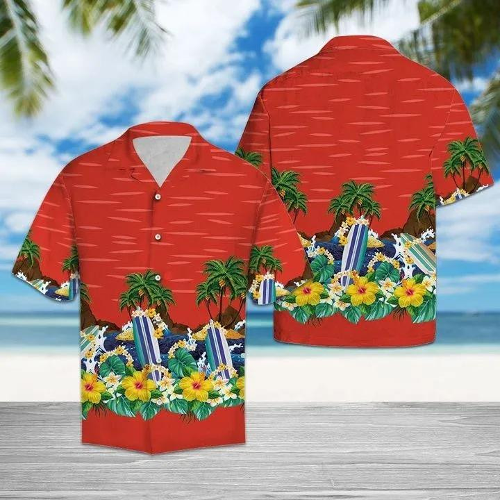 Surfboard Lover Hawaiian Shirt  Unisex  Adult  HW1602 - 1