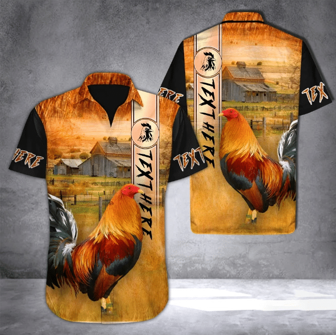 Rooster Hawaiian Shirt  Unisex  Adult  HW5068 - 1