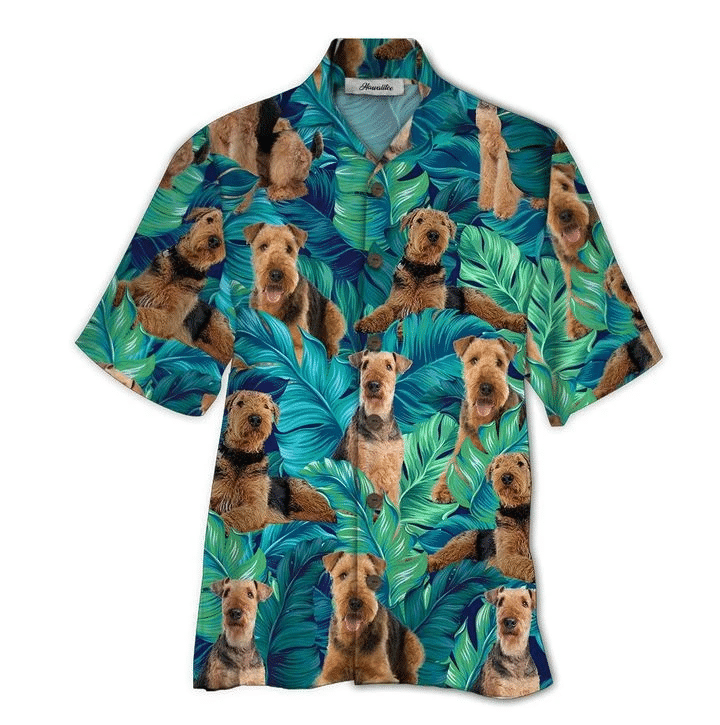 Airedale Terrier Hawaiian Shirt  Unisex  Adult  HW5690 - 1