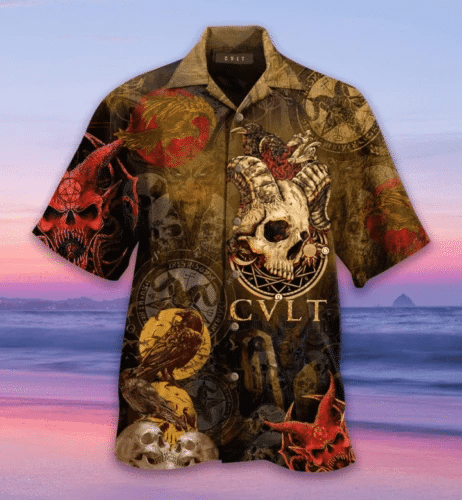 Honor Satan Hawaiian Shirt  Unisex  Adult  HW3465 - 1