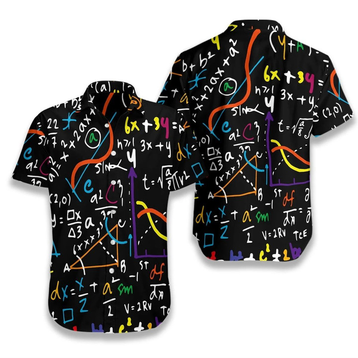 Math Teacher Seamless Hawaiian Shirt  Unisex  Adult  HW5425 - 1