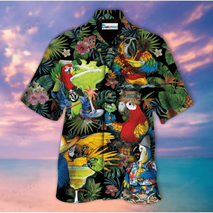 Aloha Parrot Hawaii Shirt HT280504 - 1