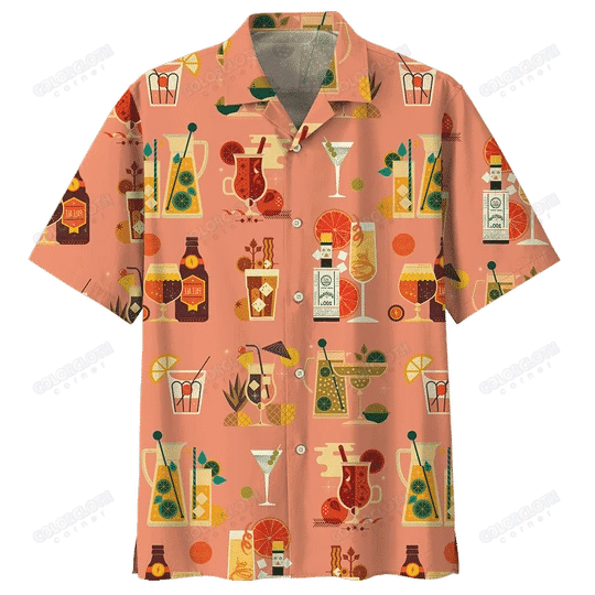 Cocktail Pinky Hawaii Shirt HT050707 skull - 1