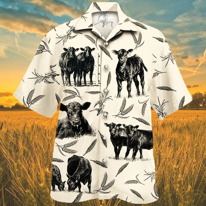 Cattle Farm Lovers Hawaiian Shirt - 1