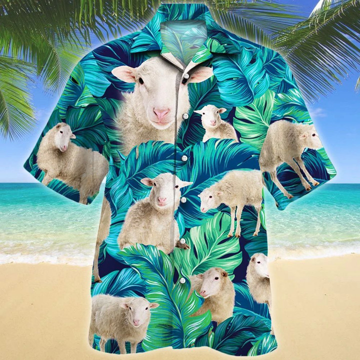 Sheep Lovers Hawaii Shirt - 1