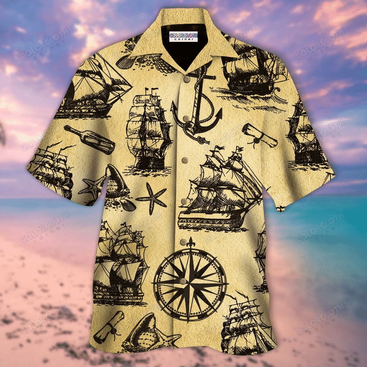 All About Pirate Ships Unisex Hawaiian Shirt TY294102 - 1