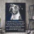 Pitbull Always Be By Your Side Poster