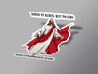 Run To God Sticker