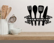 Custom Kitchen Sign, Personalized Kitchen Sign For Home, Custom Kitchen Decor, Kitchen Bar Decor, Rustic Kitchen, Unique Housewarming Gifts