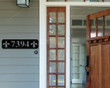 Metal House Number Sign, Modern Address Sign, Decor Address Sign, Art Decor Address Sign, Metal Address Sign, Metal Address Numbers, Custom