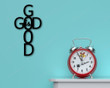 God is Good Metal Wall Art, Religious Gifts For Women, Religious Wall Art, Christian Gifts, Christian Gifts for Men, Gifts for Christmas Art