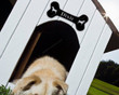 Personalized Dog Name Sign, Dog Bone Sign, Pet Name Sign, Dog Lover Sign, Personalized Dog Sign, Dog Kennel Sign Metal Dog Bone