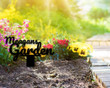 Great Gift, Mother&#39;s Day, Custom Name Garden Sign, Personalized Metal Garden Sign, Outdoor Sign For Garden, Custom Metal Yard Art, Garden