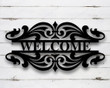 Metal Welcome Sign, Outdoor Welcome Sign, Housewarming Gift, Realtor Closing Gift, Welcome Sign, Home Metal Welcome Sign, Wedding Gift