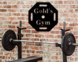 Gym Sign Personalized, Home Gym Sign, Personalized Gym Sign, Crossfit Sign, Metal Sign, Custom Gym Sign, Gym Sign For Him, Personalized Sign