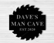 Custom Metal Man Cave Sign, Man Cave Decor, Man Cave Metal Signs, ManCave Sign, Personalized Man Cave Sign Metal, Custom Man Cave Sign