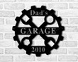 Garage Sign - Custom shop Sign, Personalized Garage, Dads garage shop Sign, Buisiness Shop Man Cave Gifts Free Shipping